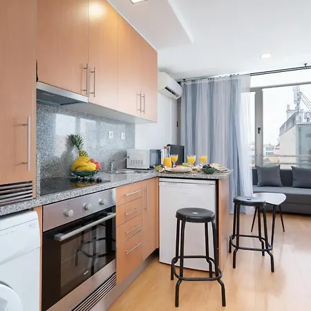 Apartment Bright Quiet Flats W/ Terrace Porto